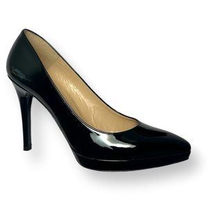 Stuart Weitzman Black Patent Leather Heels Size 8